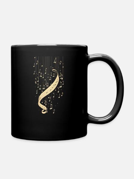 NOTES MUSIQUES - Mug uni - noir