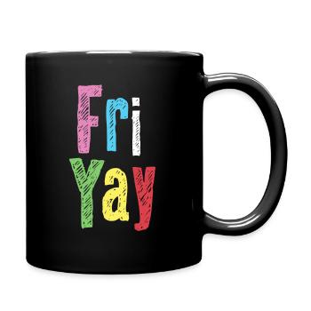 Fin de semaine de retour à l’école des enseignants de Friyay - Mug uni - noir - Droite