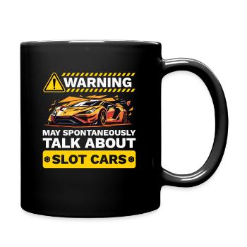 Slotcar Talk About Slot Racing Sports Car - Tasse einfarbig - Schwarz - Rechts