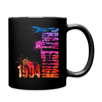 Crazy Edition - Tasse einfarbig - Schwarz - Rechts