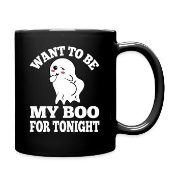 Sassy Ghost Booty Flirt Women's Halloween Fun - Tasse einfarbig - Schwarz - Rechts