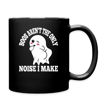 Boos Aren't The Only Noise I Make Witty Playful - Tasse einfarbig - Schwarz - Rechts