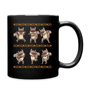 Écureuil cabré avec des lunettes de soleil rongeur - Mug uni - noir - Droite