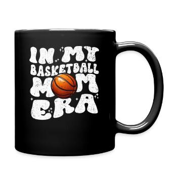 In My Basketball Mom Era - Basketball féminin mignon - Mug uni - noir - Droite