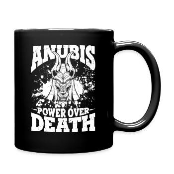 Le pouvoir d’Anubis sur la mort Dieu de la mort Egypte Pha - Mug uni - noir - Droite