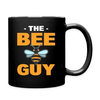 The Bee Guy Imker - Tasse einfarbig - Schwarz - Rechts