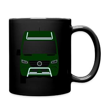 Sprinter W907 W910 vorn Front 4x4 Silhouette Umris - Full Colour Mug - black - Right