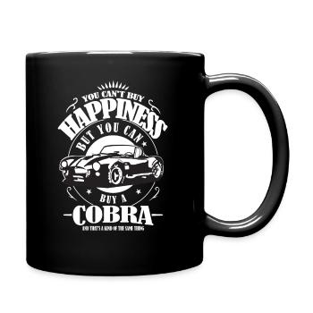 AC Cobra Drôle Dire Cadeau Bonheur Acheter - Mug uni - noir - Droite