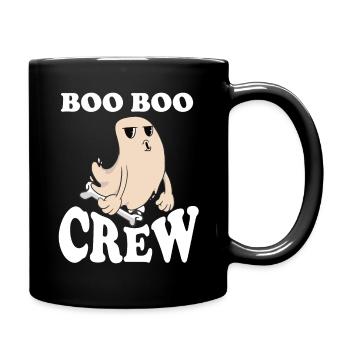 Ghost Boo Boo Crew - Full Colour Mug - black - Right
