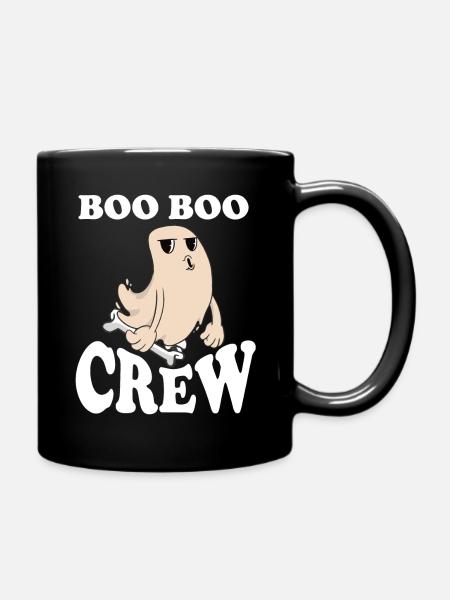 Ghost Boo Boo Crew - Tasse einfarbig - Schwarz