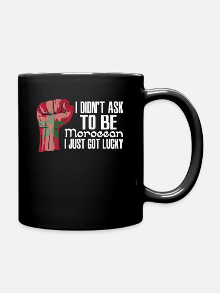 Fierté marocaine Drapeau marocain - Mug uni - noir