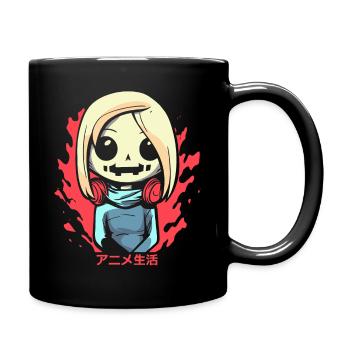 Vie d’anime : la vie d’anime - Mug uni - noir - Droite