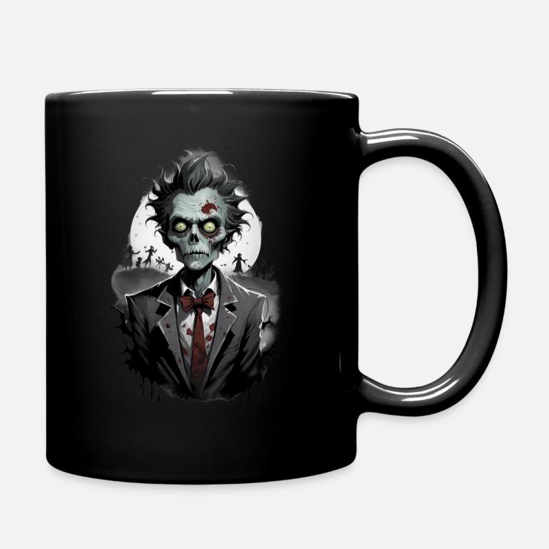 ZOMBIE en costume 9 - Mug uni - noir