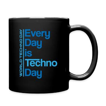 Journée mondiale de la techno Hard Dark Acid Techno - Mug uni - noir - Droite