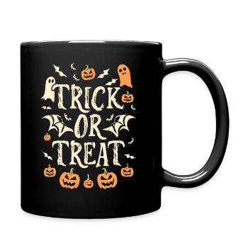 Trick or Treat Joyeux Halloween - Mug uni - noir - Droite