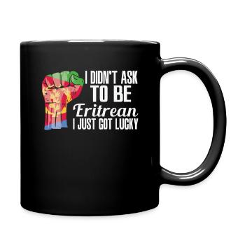 Fierté érythréenne Le drapeau érythréen a grandi - Mug uni - noir - Droite