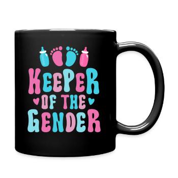 Keeper Of The Gender - Full Colour Mug - black - Right