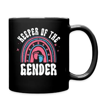 Keeper Of The Gender - Full Colour Mug - black - Right