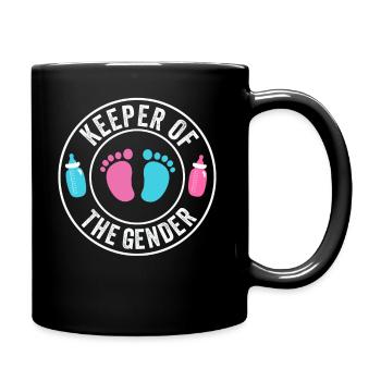 Keeper Of The Gender - Full Colour Mug - black - Right