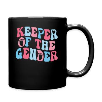 Keeper Of The Gender - Full Colour Mug - black - Right
