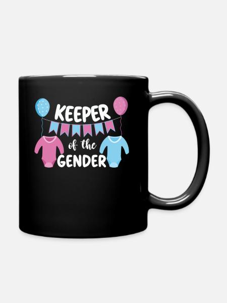Hüter des Geschlechts - Tasse einfarbig - Schwarz