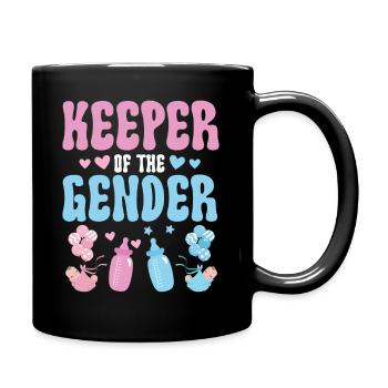 Keeper Of The Gender - Full Colour Mug - black - Right