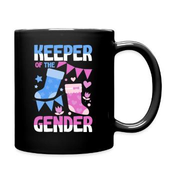 Keeper Of The Gender - Full Colour Mug - black - Right