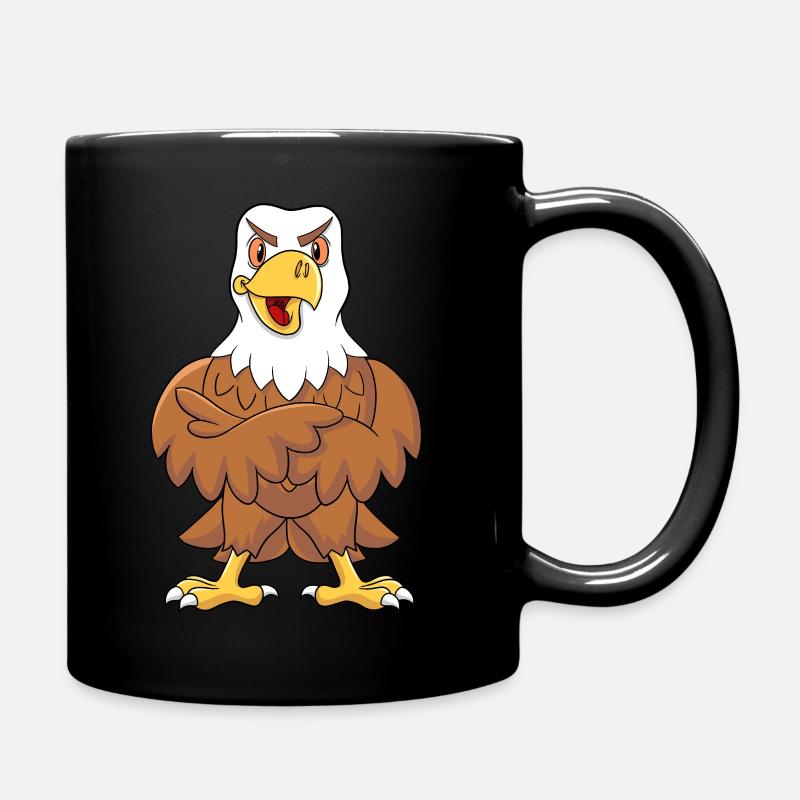 Eagle - Full Colour Mug - black