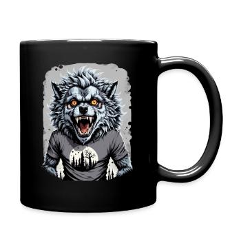 WEREWOLF Teen 3 - Full Colour Mug - black - Right