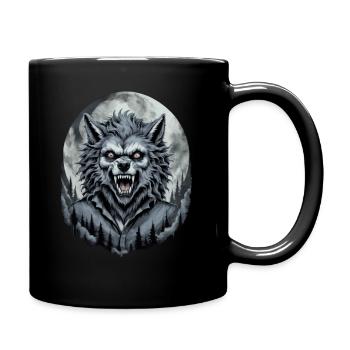 WEREWOLF teen 5 - Full Colour Mug - black - Right