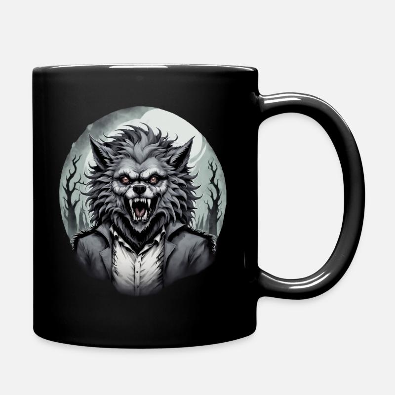 WERWOLF im Kostüm 3 - Tasse einfarbig - Schwarz