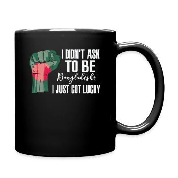 Bangladeshi Pride Bangladesh Flag Grown - Full Colour Mug - black - Right