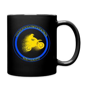 Sports de motocross 8 - Mug uni - noir - Droite