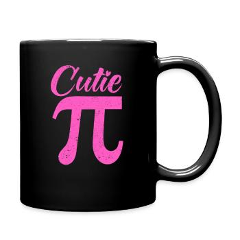 Cutie Pi Day Symbol Math National Pie Mathématiques - Mug uni - noir - Droite