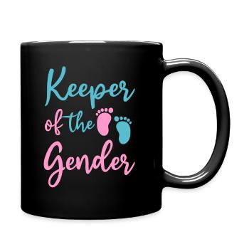 Keeper Of The Gender - Full Colour Mug - black - Right