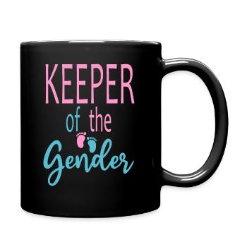 Keeper Of The Gender - Full Colour Mug - black - Right