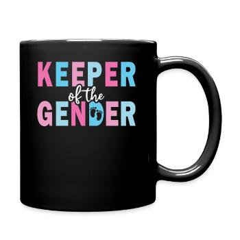 Keeper Of The Gender - Full Colour Mug - black - Right