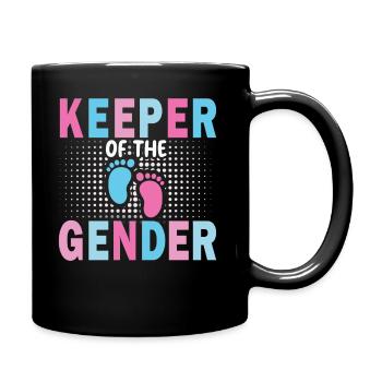 Keeper Of The Gender - Full Colour Mug - black - Right