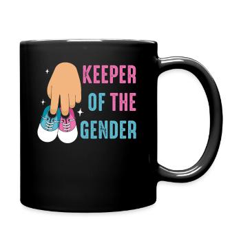 Keeper Of The Gender - Full Colour Mug - black - Right