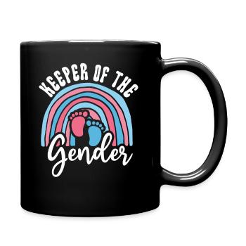 Keeper Of The Gender - Full Colour Mug - black - Right