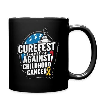 CureFest 2023 CureFest pour les patients atteints de cancer infantile - Mug uni - noir - Droite