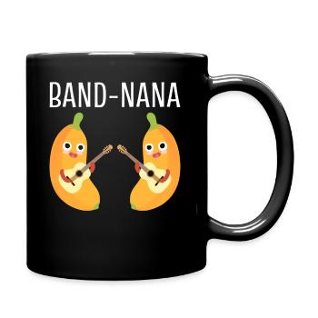 Band-Nana Bandmitglied - Tasse einfarbig - Schwarz - Rechts