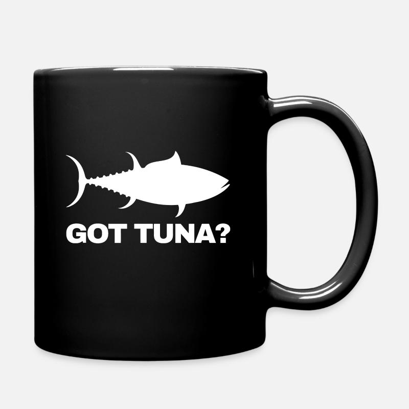 Cadeau de l’amateur de thon - Vous avez du thon? Drôle de pêche - Mug uni - noir