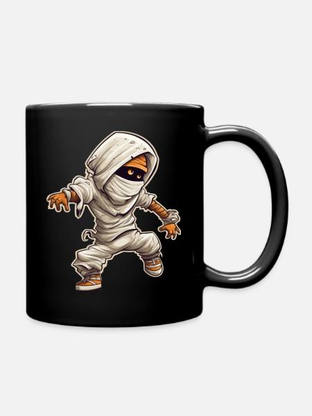 Mummy Dance - Tasse einfarbig - Schwarz