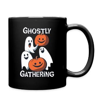 Ghostly Gathering Halloween Costume - Full Colour Mug - black - Right