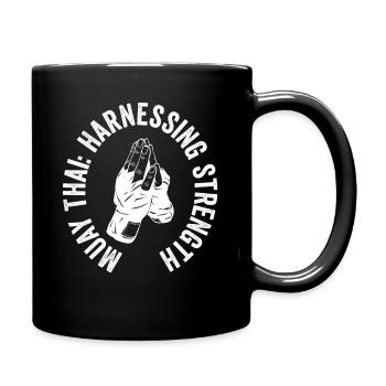 Muay Thai Boxe - Mug uni - noir - Droite