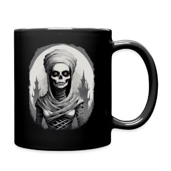 portrait d une momie 5 - Mug uni - noir - Droite