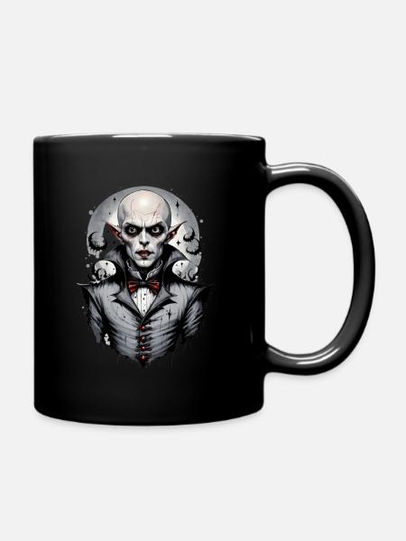 Ein lächelnder Vampir 5 - Tasse einfarbig - Schwarz