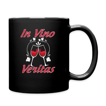 In Vino Veritas Prost - Full Colour Mug - black - Right