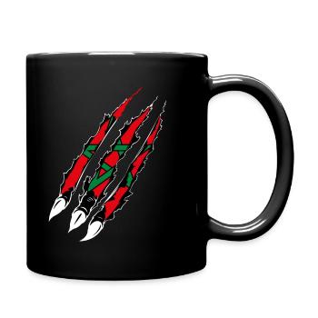 DRAPEAU AMAZIGH SYMBOLE BERBERE MAROC - Mug uni - noir - Droite